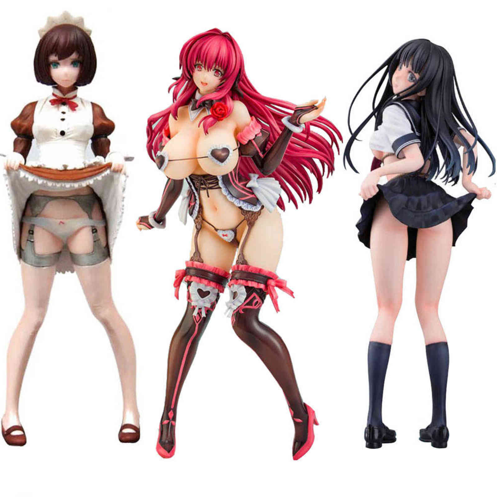 

Daiki Murakami Suigun No Yakata INDEXGIRLS Index PVC Action Figure toy Anime Sexy Girls figures Adult Collection Model Doll Gift H1105, No retail package