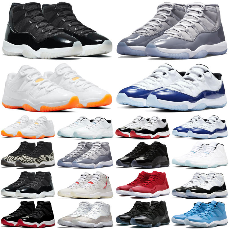 

Cherry 11 11s basketball shoes for men women jumpman Cool Grey lows Midnight Navy bred Legend Gamma Blue Low Bright Citrus Concord mens trainers sports sneakers top, #3 concord 45