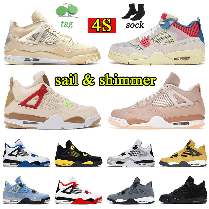 

2022 Authentic 4 4s mens womens Basketball Shoes Jumpman Hot Suede Wild Things New Sail Shimmer Vintage Union Analyzes Taupe Haze Sport Sneaker Designer Trainers, J00 infrared 40-47