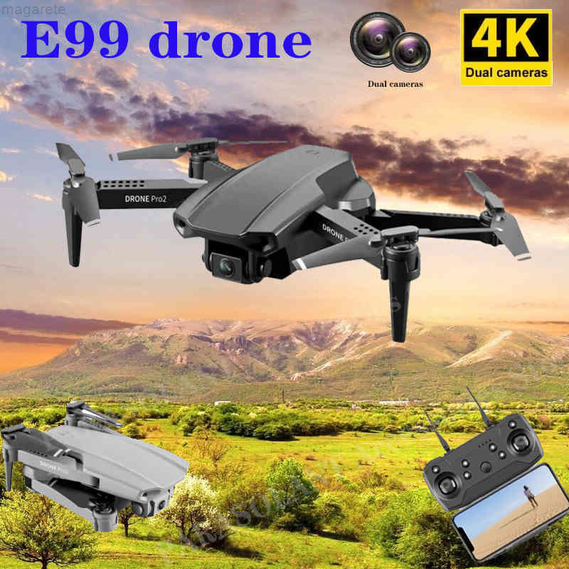 

E99 Mini UAV HD 4K camera WiFi FPV folding height mode professional four engine aircraft remote control helicopter, 1080p 1b