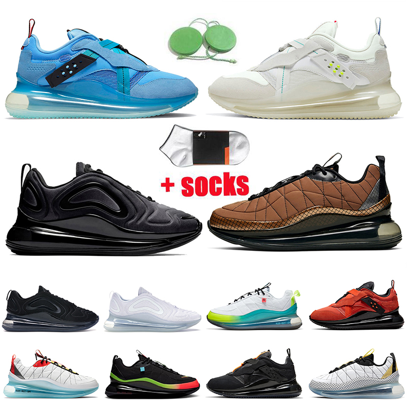 

2021 Fashion AirMax 720 818 Women Mens Running Shoes Air Max 720-818 Trainers Slip OBJ University Blue Worldwide Pack Black Yellow Accents S