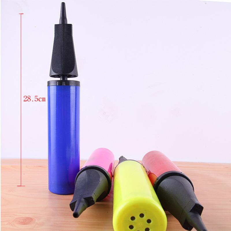 

Party Decoration Balloon Inflator Hand Push Pump Accessories Swimming Circle Portable Two-way