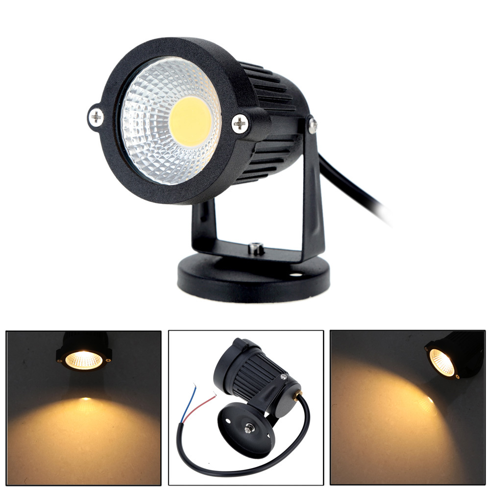 

2021 New Warm White Outside Ce Rohs Garden High-power Rgb Lamp 8w 85-265v From Grass Point of the Diode Emitting Black Aluminium Anoi