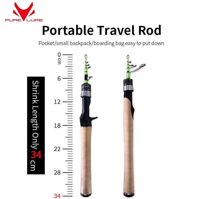 

Boat Fishing Rods PURELURE Carry The Lure Rod, Travel Long S Sea Carbon Straight Handle, Soft Adjustment