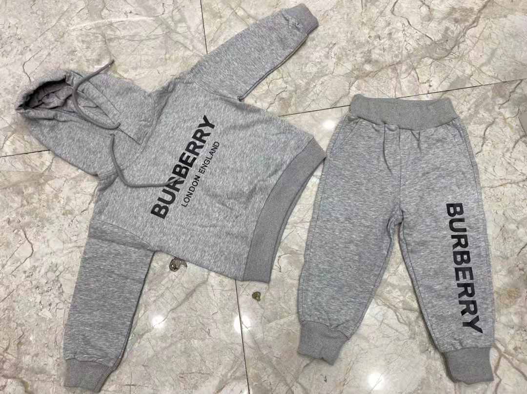 

child girl clothe wholesale kid fashion clothing set for boy gray color designer boys autumn coats+pants -150 cm