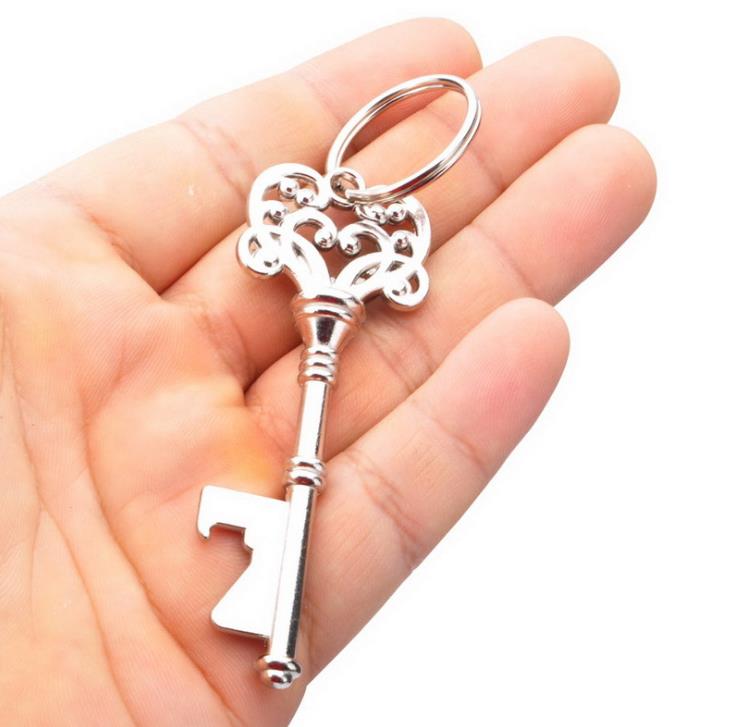 

Vintage Keychain Keyring Beer Bottle Opener Coca Can Opening tool with Ring or Chain GGA5102
