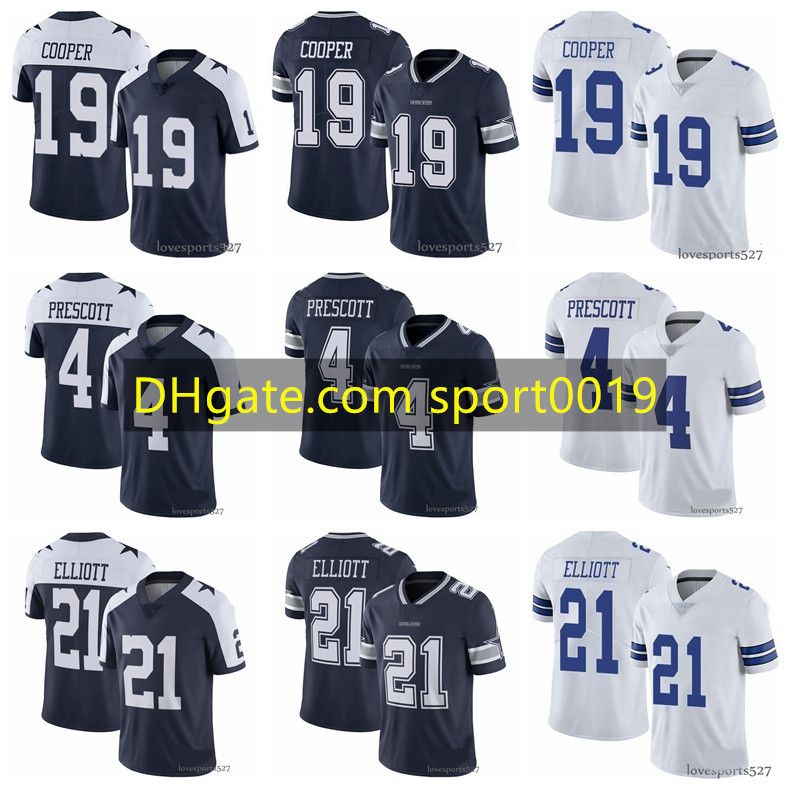 

Men American Football Jerseys Dak 4 Prescott 21 Ezekiel Elliott 19 Amari Cooper tukameng2016, Black;red