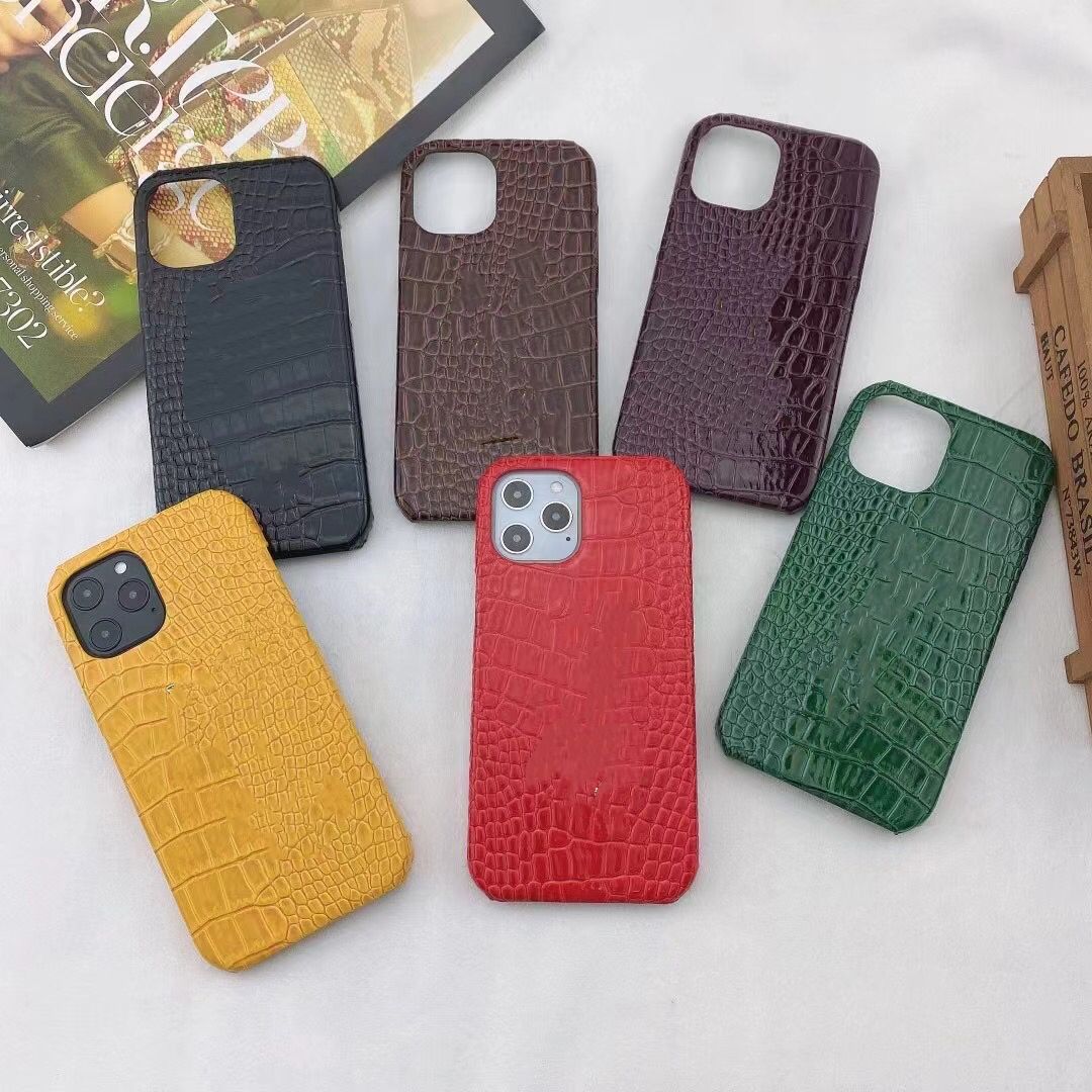 purity phone case YSS Leather fashion designer for 12 pro max 11mini 7 8 plus