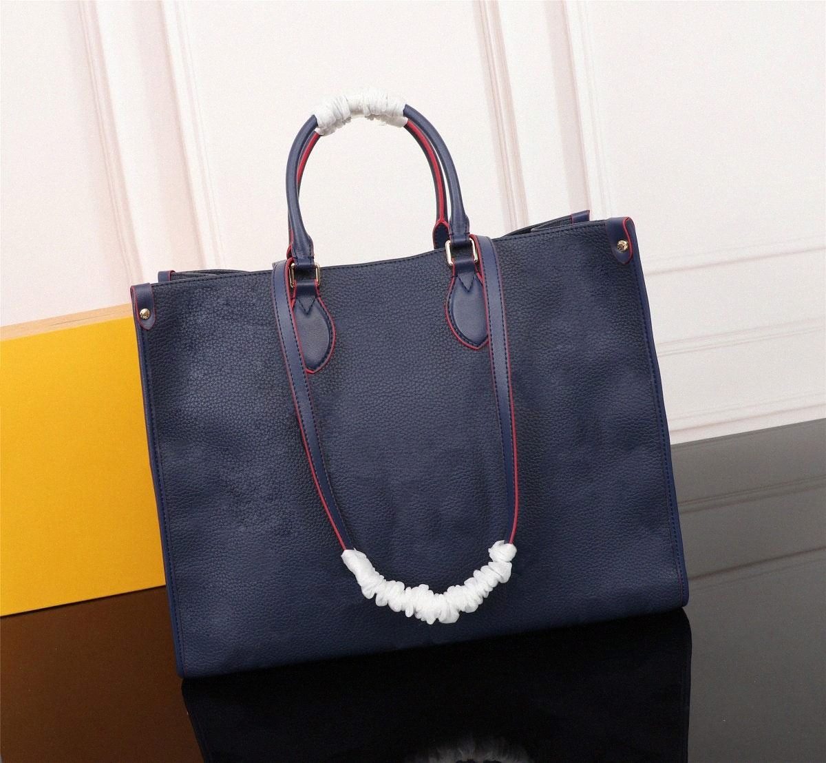 

Onthego Luxurys Designers Shopping Bags pm mm gm crossbody canvas book tote Handbag embossed Totes High Quality women Shoulder handbags purse W1Lk#