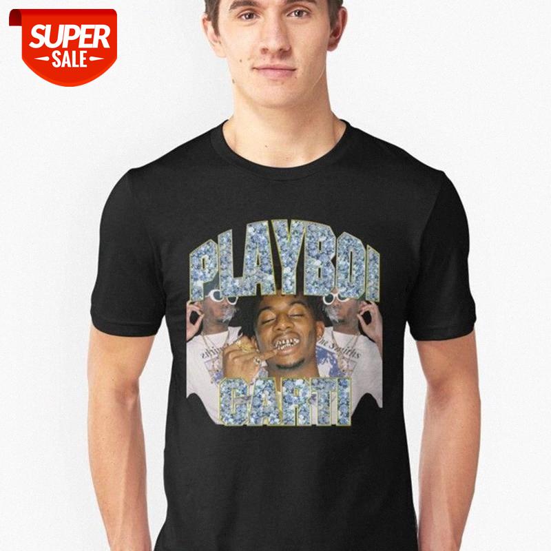 

Playboi Carti Vintage 90s Style Print Men Vintage T Shirt O-neck Casual Cotton T-shirt Man Woman Tees Tops Sweatshirt XS-XXXL #2k6V, White;black