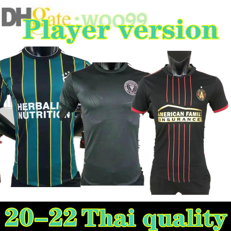 

Player version MLS 21 22 soccer jersey MONTREAL LA lafc GALAXY inter Minnesota Miami 2021 2022 Atlanta York football shirts, Black;yellow