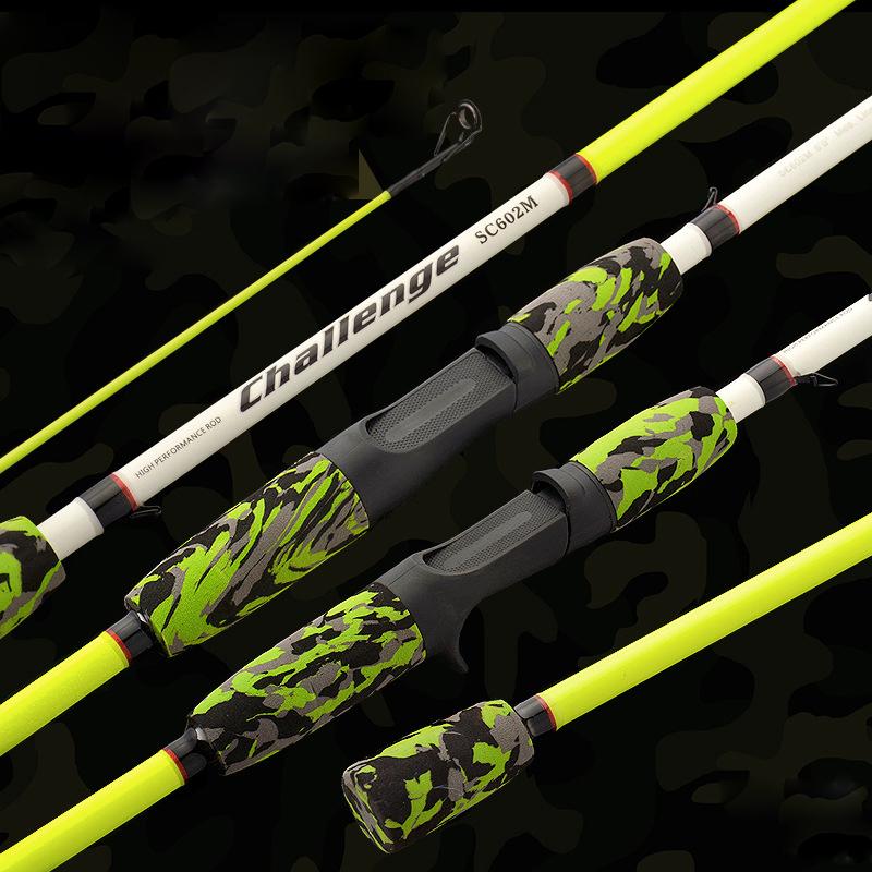 

Boat Fishing Rods Casting Rod Portable 1.8M 1/8-3/4oz Lure Test M Action Carbon Fiber Travel Carp Baitcasting Spinning