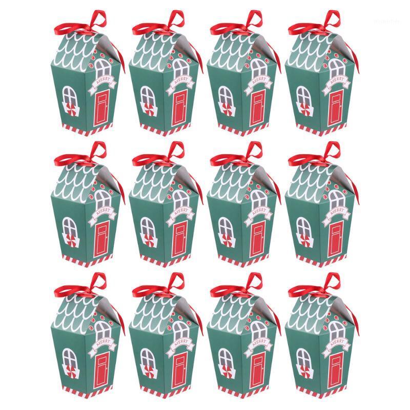 

Gift Wrap 20pcs Christmas Bag Candy Holder Storage Box Cookie Boxes