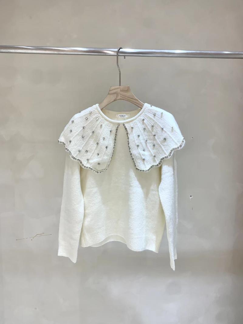 

Women' Sweaters Rk1433 Fashion 2021 Runway Luxury European Design Party Style Clothing, Black