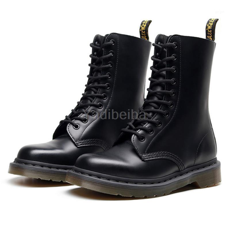 Boots Women Motocycle Short Gothic Platform Shoes Ladies Genuine Leather Women's Ankle British Goth Punk Boot Female