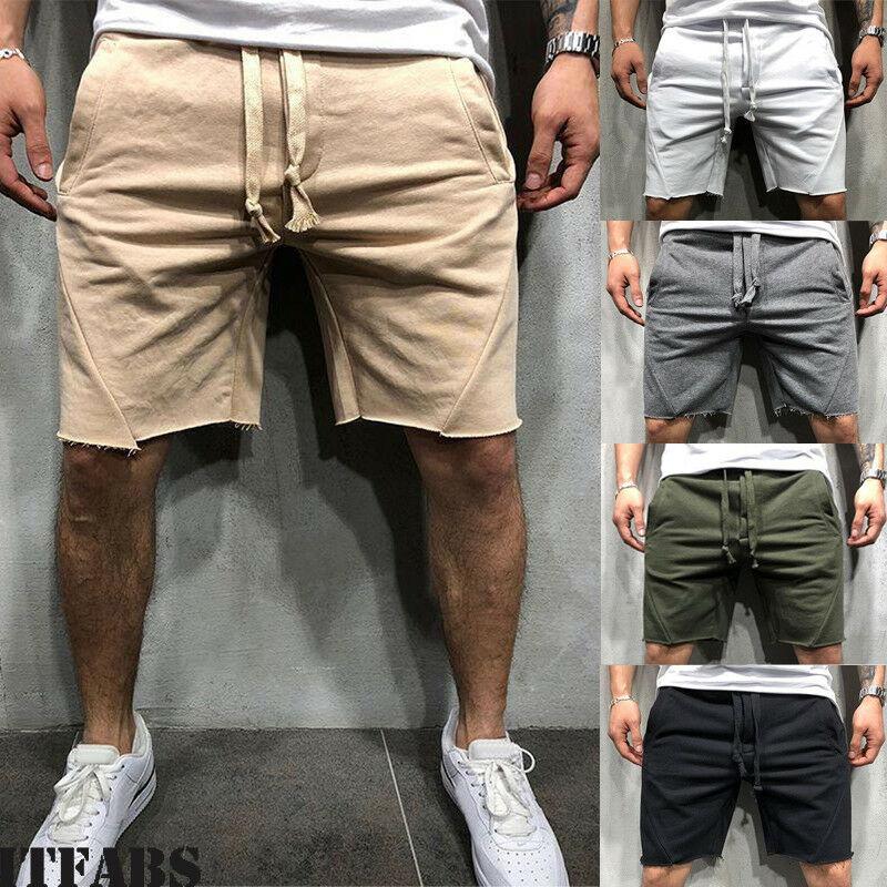 

Men's Shorts Men GYM Fitness Running Sport Workout Casual Jogging Sweat, Black