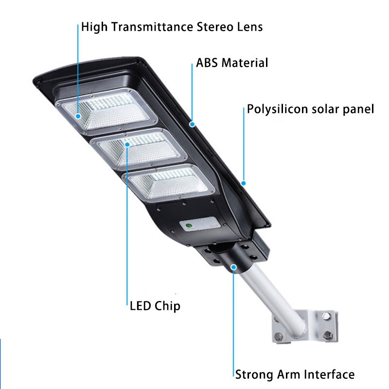 

Outdoor Lighting Intergrated Solar Lamp Household Gardening Street Light IP67 Waterproof Garden Lamps 50 100 150 200W Human Body Induction W