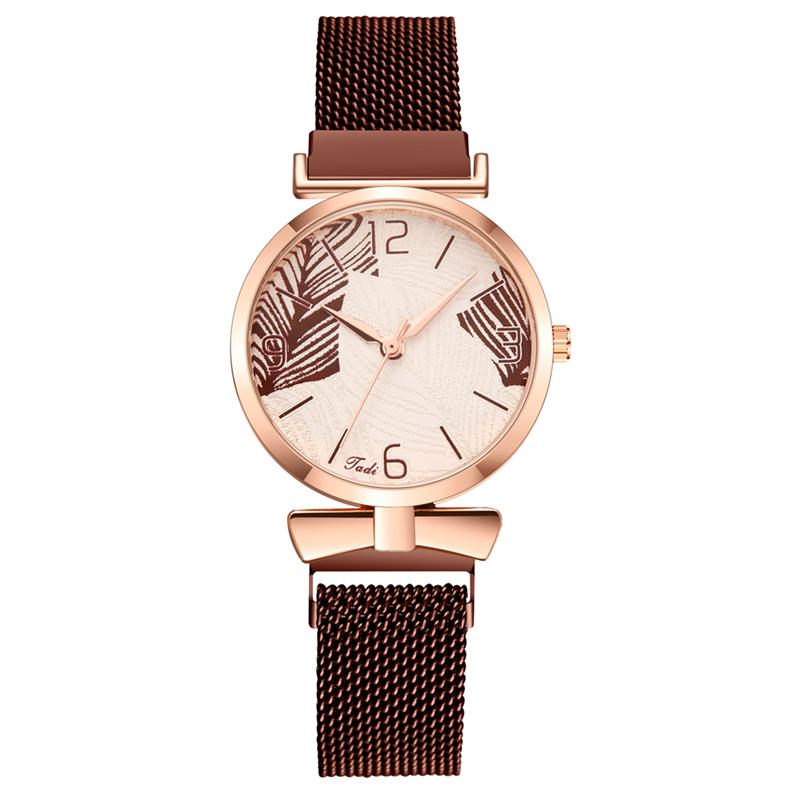 

Wristwatches Luxury Quartz Watches For Women Fashion Gold Milan Strap Women's Ladies Watch Silver Saat Relogio Zegarek Damski