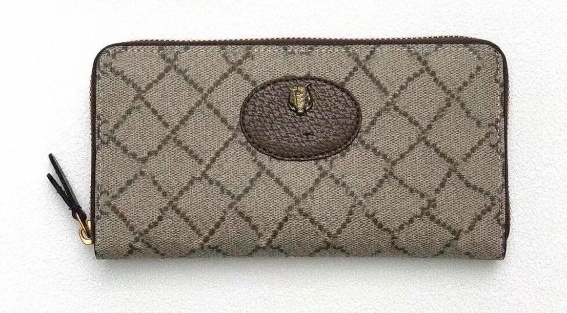 

Wholesale women's Leather Wallet multicolor designer short wallet cardholder women purse classic zipper pocket buckle letter print tape box, Customize
