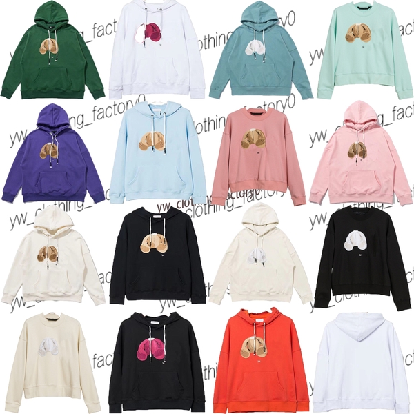 

2021 Autumn winter Sweatshirts Hoodies angels angel Hip Hop Mens Hoodie Bear lettered Palm Letter Print Men Women Sweatshirt Long Sleeve, Black