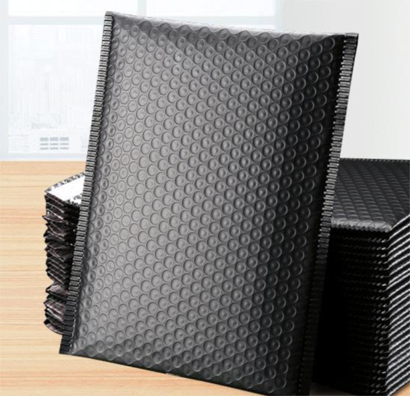 

50pcs Bubble Envelop Self Seal Black Foil Bubble Mailer For Gift Packaging Lined Poly Mailer Wedding Bag Mailing Envelopes 47 S2