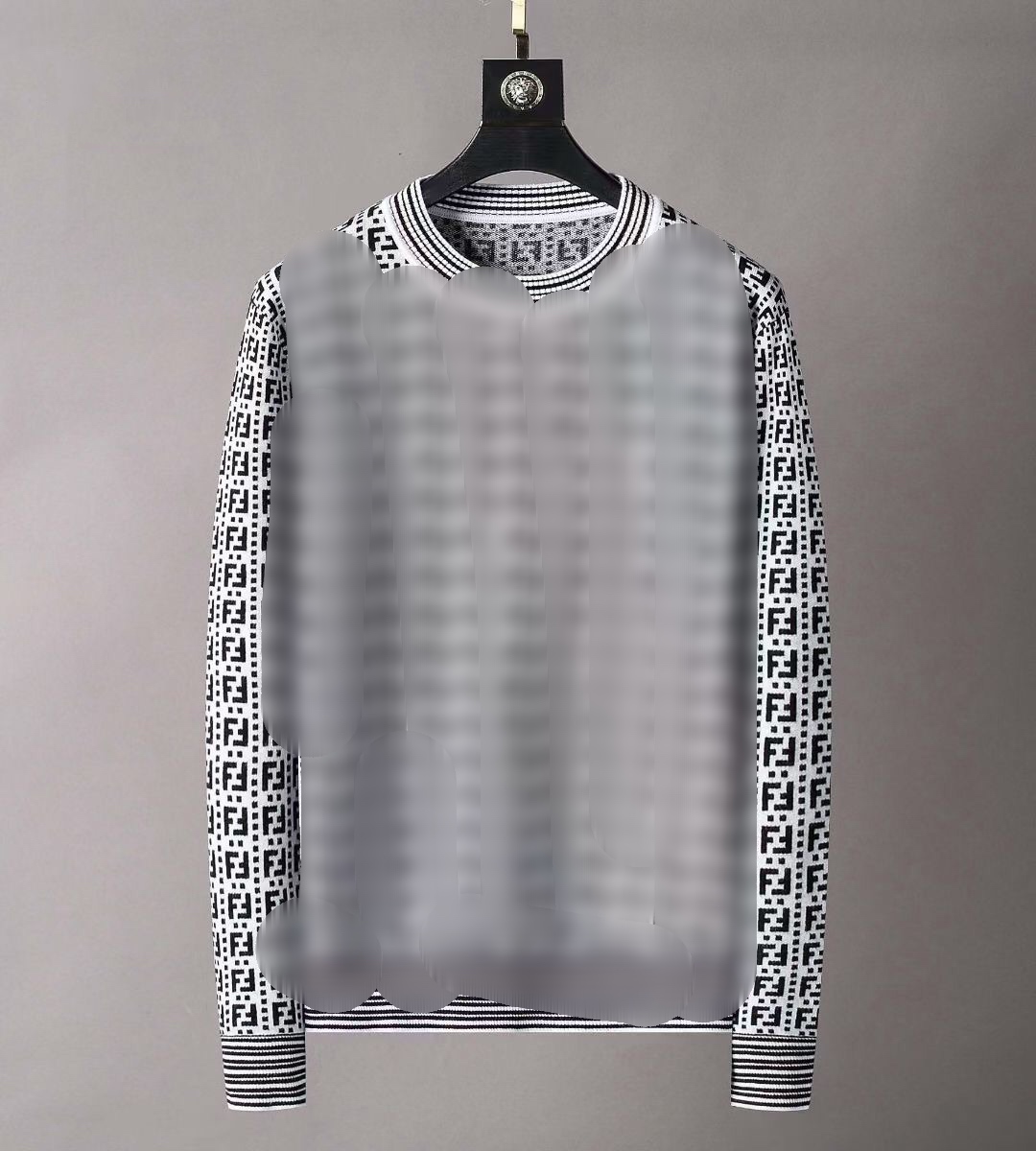 

Men's Brand Sweater Letter Embroidered Knit Winter Sweatshirt Round Neck Long Sleeve Sweater Female Designer Hoodie, 10