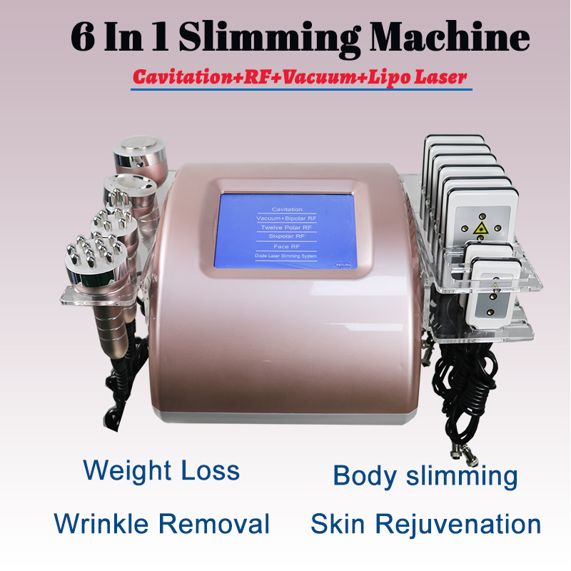 

Belly Fat Massage Slimming Machine 40k Cavitation Weight Loss Face Body Shaper Skin Tightening RF Wrinkle Removal