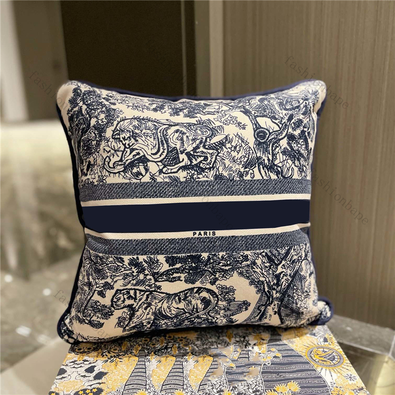 

Leopard Print Cushion Car Decorative Pillow Classic Pattern Square Cushions Design Letter Pillow Case, Extra shipping fee
