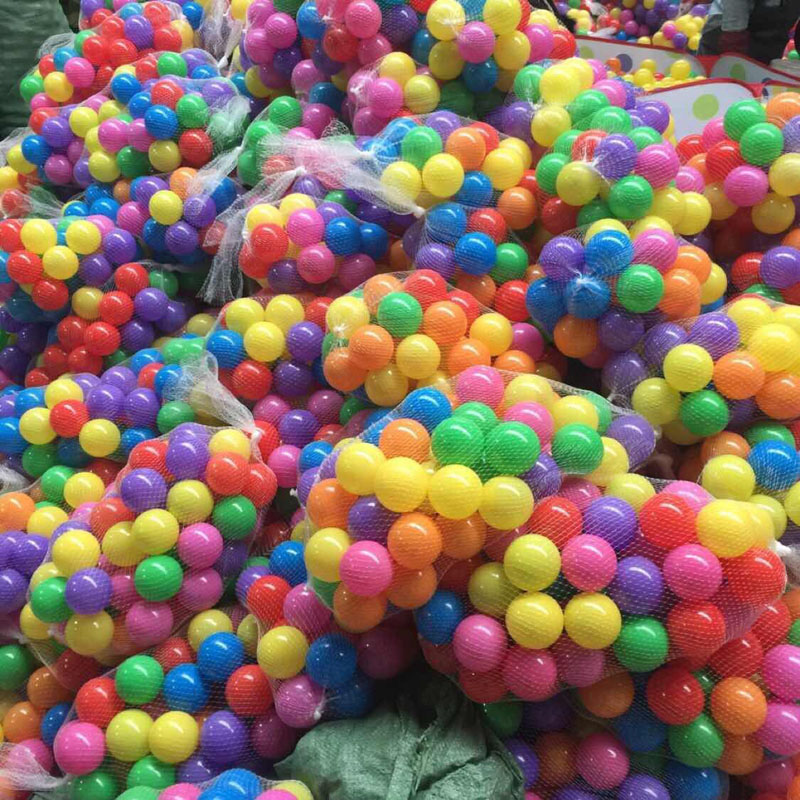 

5.5CM/7CM/8CM Marine Ball Mixed Colors Ocean Balls Baby Bath Toys Ball Pits Amusement Park Supplies