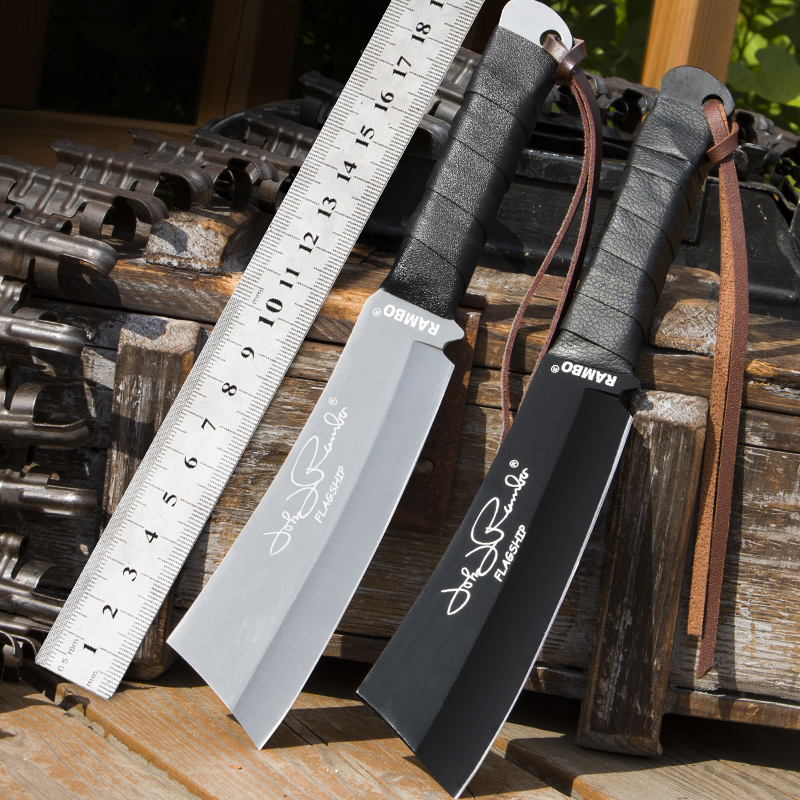 

Outdoor hunting and fishing gear tactical outdoor knife fixed blade wilderness survival knife hiking travel equipment