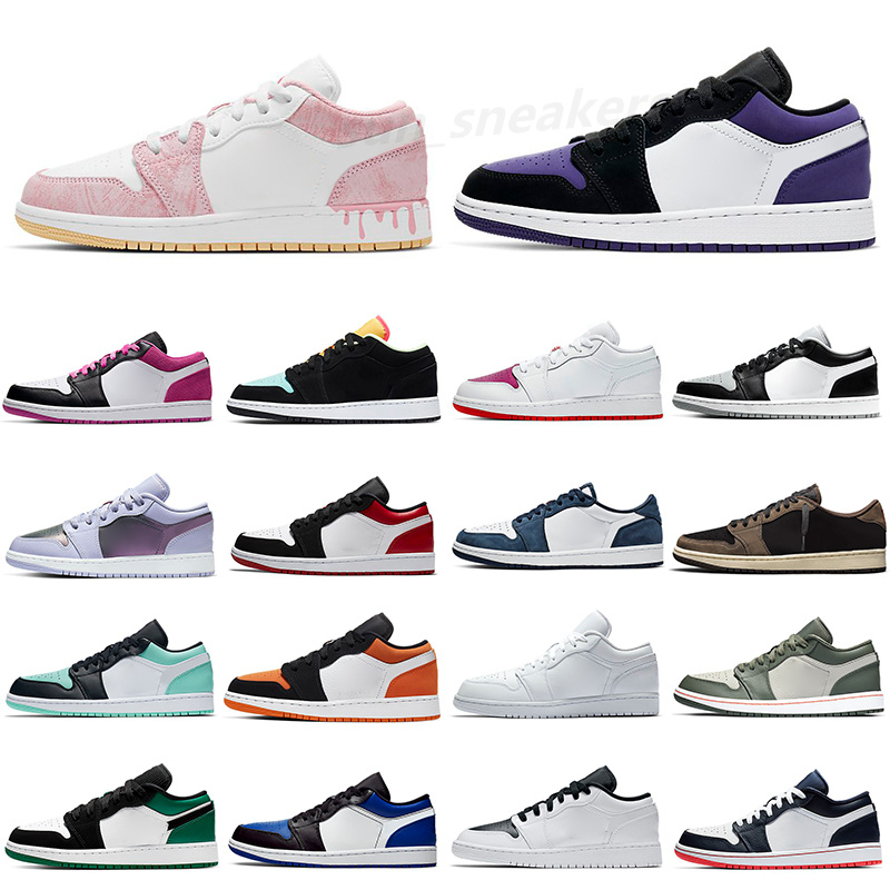 

2021 Mens Basketball shoes 1s top Obsidian UNC off Fearless First Class Flight PHANTOM TURBO GREEN 1 white Backboard sport sneaker size RG01, #7