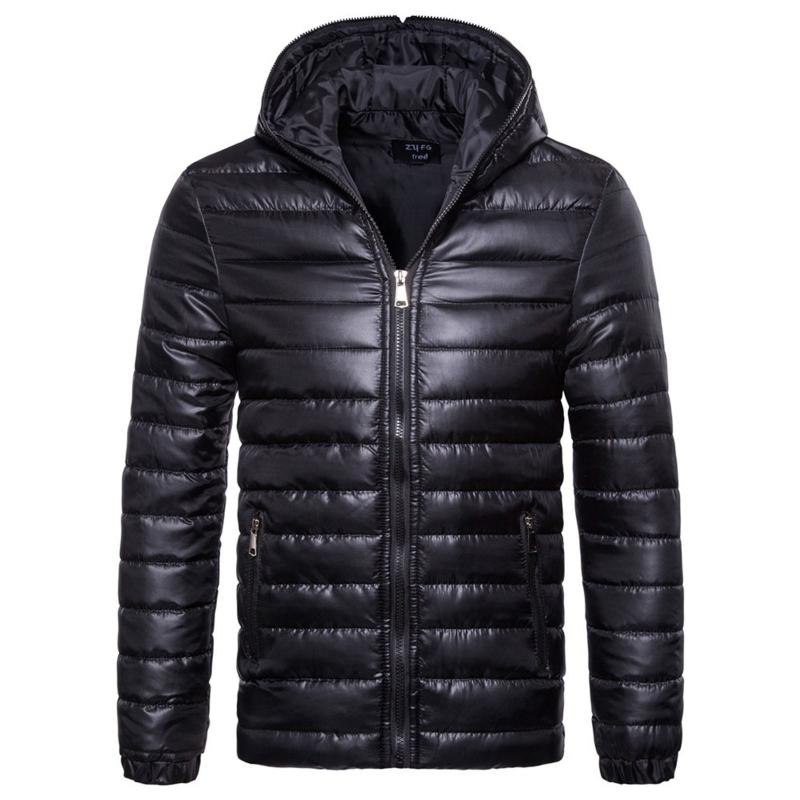 

Men's Jackets Winter Slim Ultra Lightweight Packable Down Jacket Water And Wind-Resistant Breathable Coat Big Size Men Hoodies, Black;brown