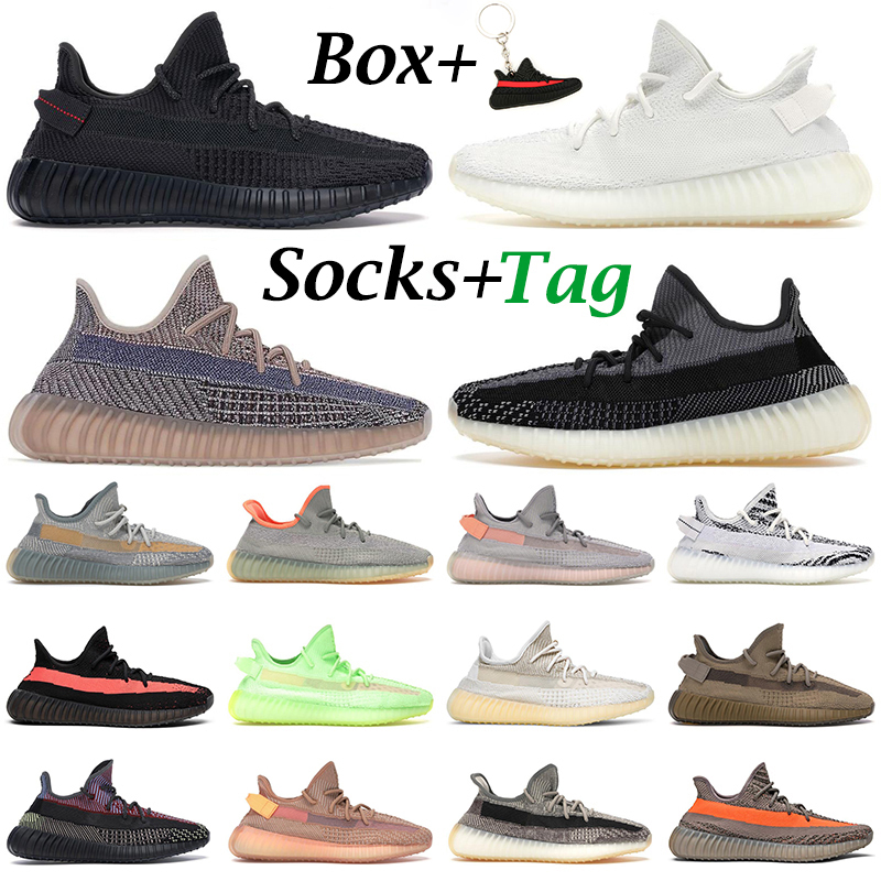 

2021 kanye men running shoes women trainers Carbon Cinder Static Black Natural Fade Trfrm Israfil Beluga Antlia mens outdoor sports sneakers