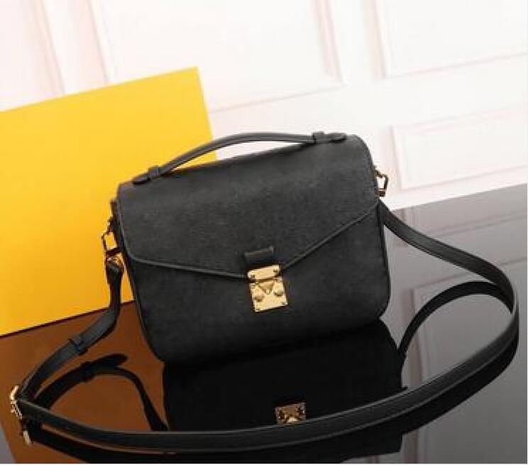 

designer Women Handbags Cross body Messenger Bag Brown Letter Bag High Quality Small Vintage Strap Shoulder Handbag Free shippin, Black
