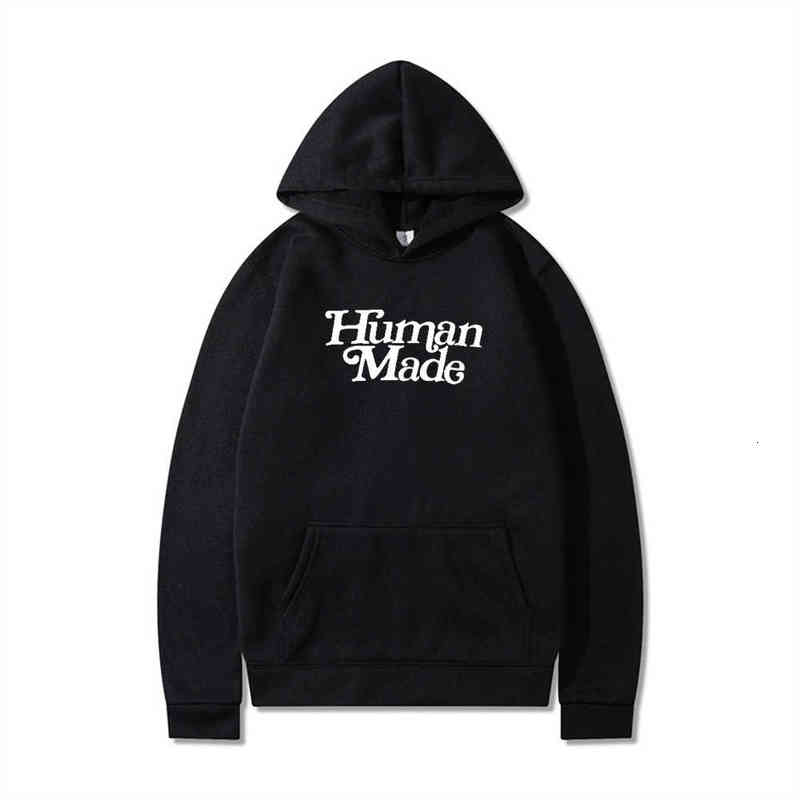 

Strange Story Human Made Sweater Hooded Autumn and Winter Hoodie Selling Style Men Women, White