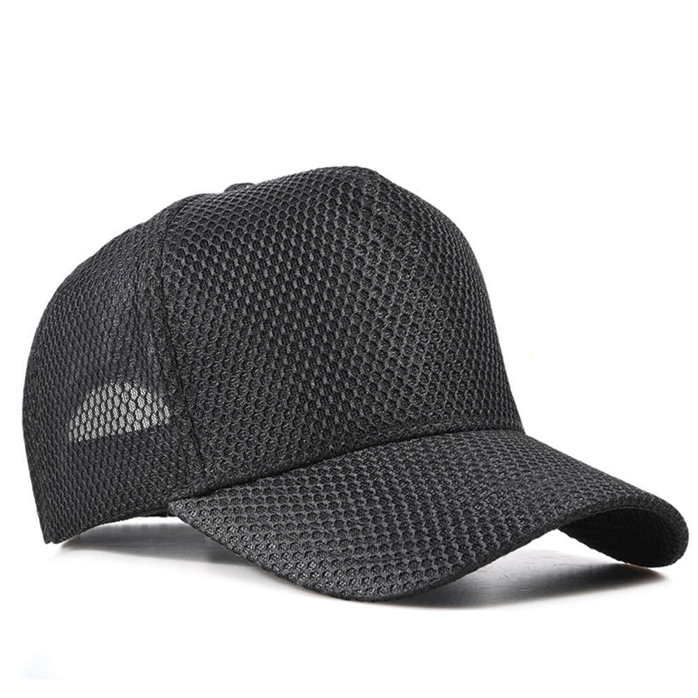 

Hat men's summer big head high top baseball cap, Blue;gray