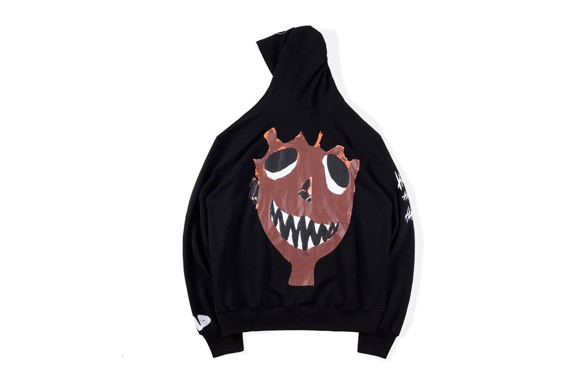 

2021 New Hoodie Hip-hop Bad Xxx Vibes Forever Men Women High Quality Sweatshirts Cotton Hooded Graffiti Revenge Pullover Zfp8, Black