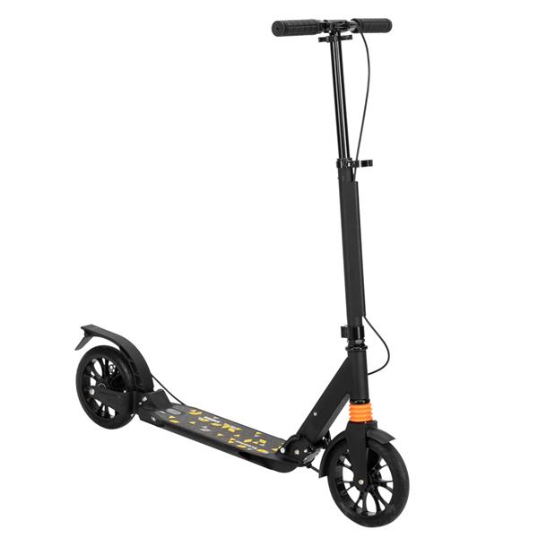 

New arrivals City Fashion Scooter For Adult&Teens,3 Height Adjustable Easy Folding Double Shock Absorber Black Folding Design Portable