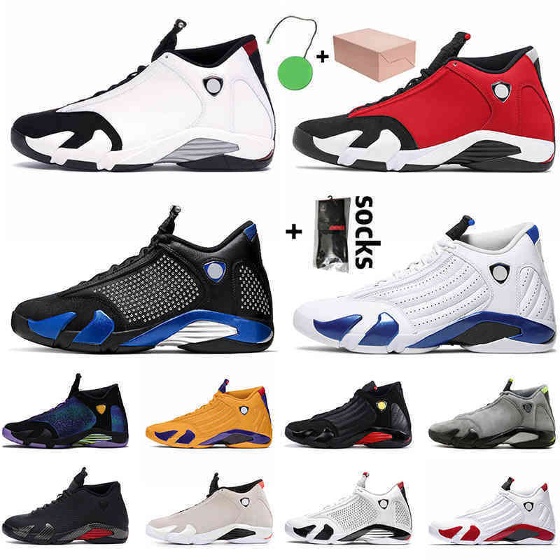 

2021 With Box Jumpman 14 Men Womens 14s Outdoor Shoes Sneakers Trainers Big Size US 13 Hyper Royal University Gold Gym Red, Item8 black blue 40-47