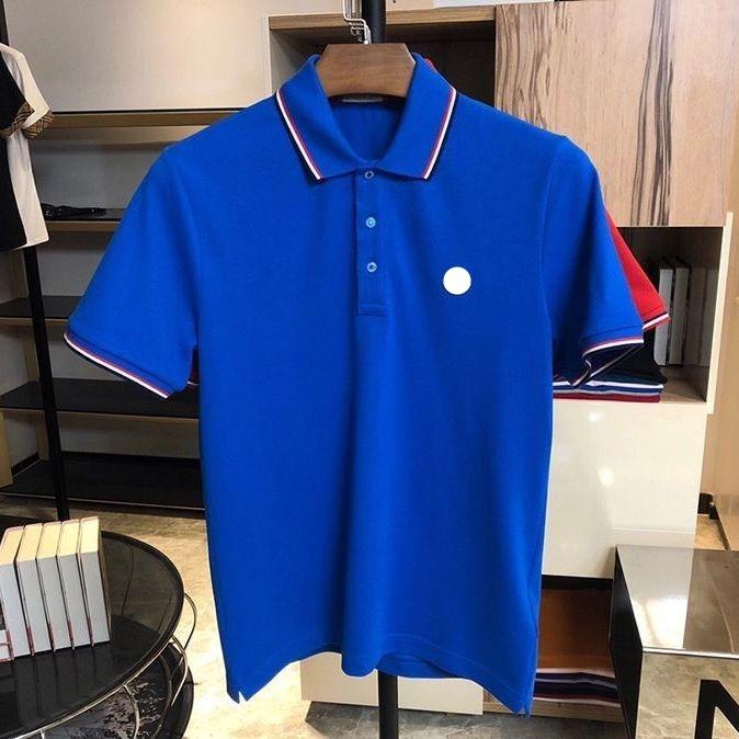 

designer mens monclair polo shirts women t-shirts fashion clothing Embroidery letter Business short sleeve calssic tshirt Skateboard Casual tops tees Eleven, Supplement (not shipped separately)