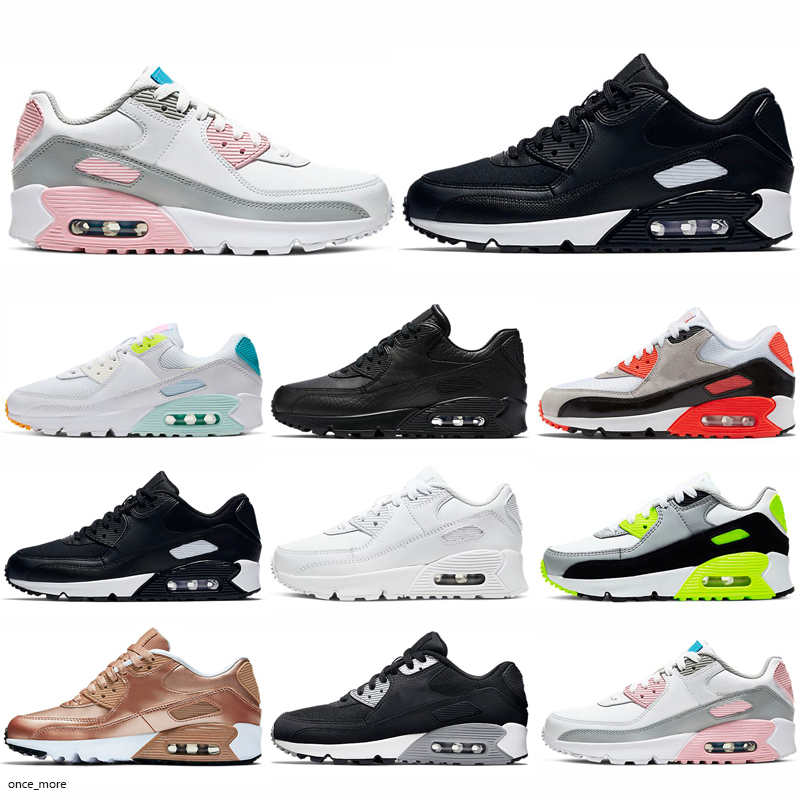 

Kids Shoes Hyper Blue Teal Light Smoke Grey Pink AM Running Shoes Metallic Silver Triple White Aurora Green Volt Barely Children Sneakers, Color 1