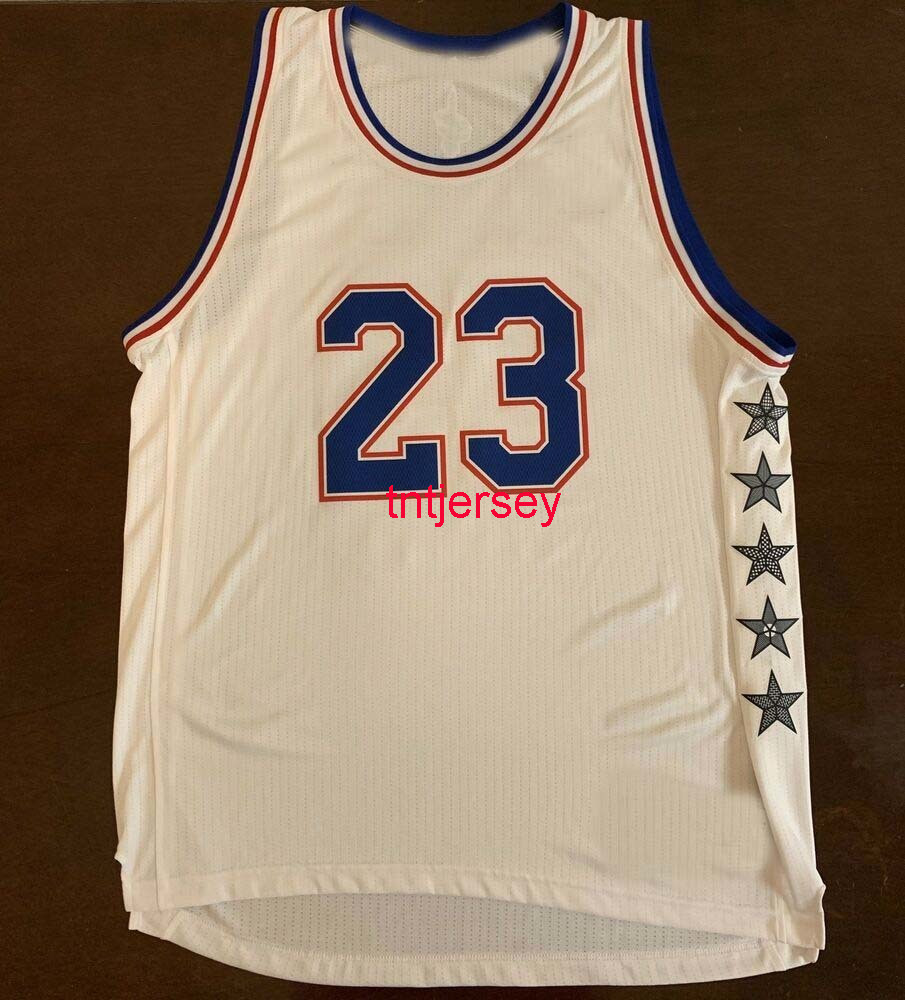 

100% Stitched Rare 2015 All-Star Game LeBron James Basketball Jersey Mens Women Youth Custom Number name Jerseys XS-6XL, Black