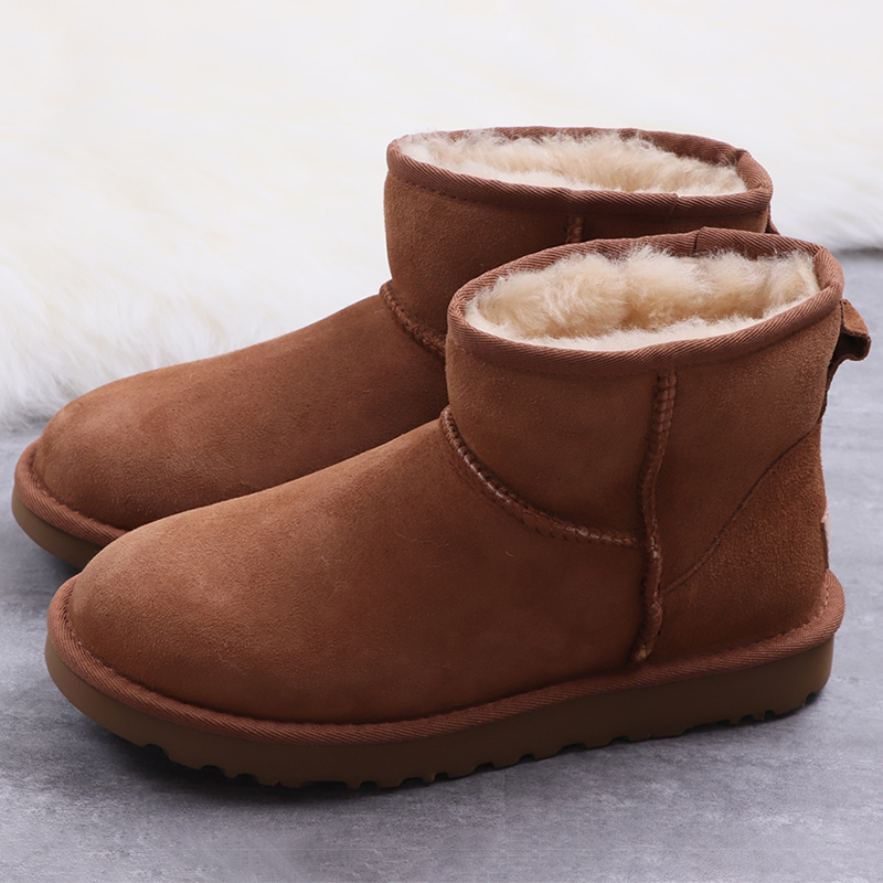 

2022 Classic mini fluff collar australia australian shoes boots women womens short lridescen winter snow boot girls lady akato furry satin wgg booties outdoors, 01