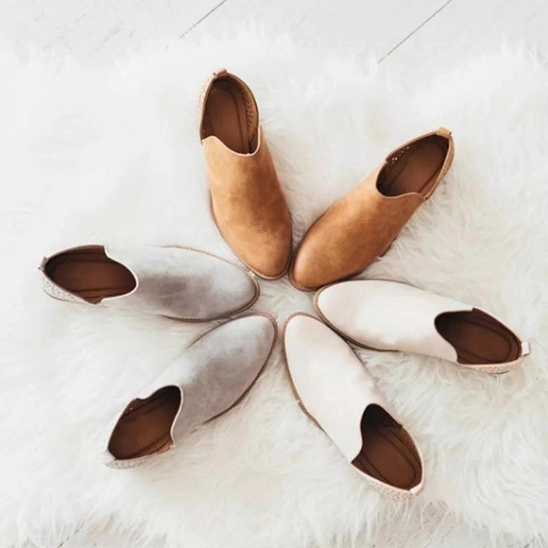 

Boots 2021 Autumn Women Hollow Ankle Square Heel Slip On Female High Heels Single Shoes Pointed Toe Casual Ladies Fashion, Khaki