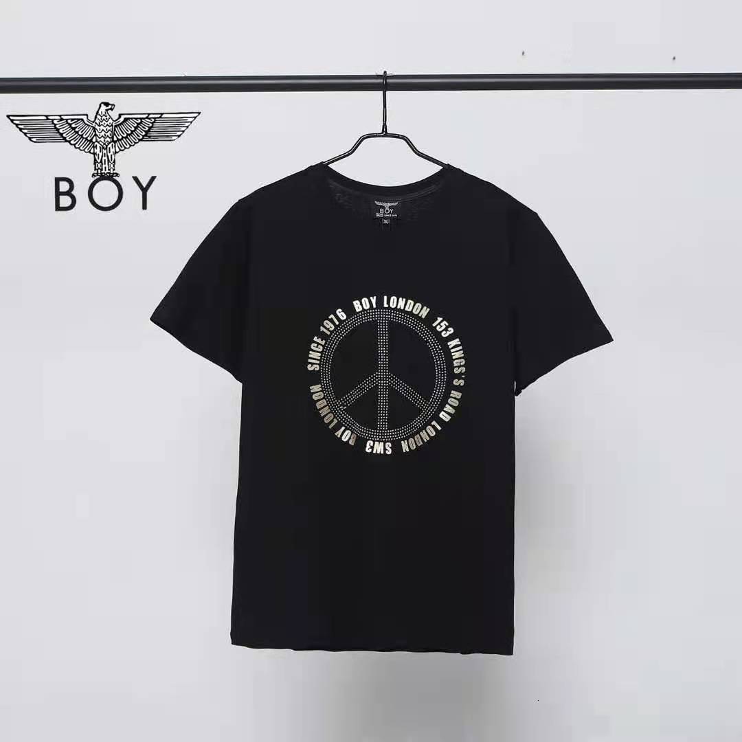 

fashion t shirt inlaid diamond eagle short sleeve for men and women, White;black