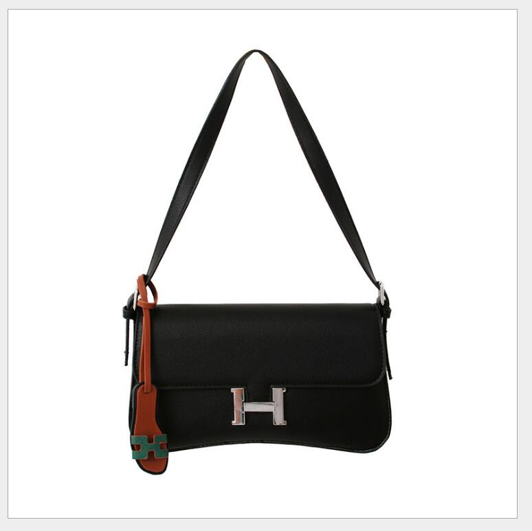 

Women Handbag Fashion Solid Color Crossbody Bags for Women 2021 Simple Shoulder Bag Handbag and Purse Clutch, W1