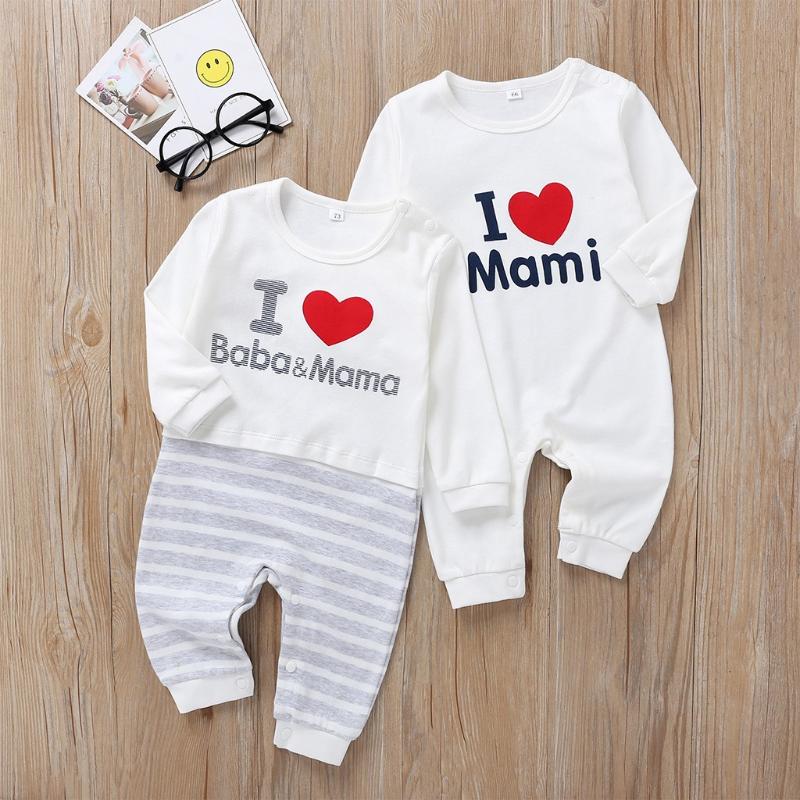 

Jumpsuits Born Baby Romper Girl Jumpsuit Boy Long Sleeve One-piece Clothes, Blue