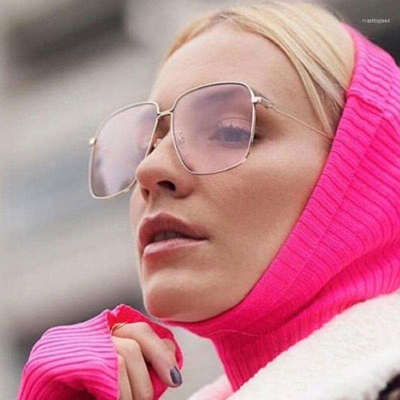 

Sunglasses Luxury Square Women Brand Designer Retro Alloy Frame Big Sun Glasses Vintage Male Oculos Feminino Gafas De Sol Mujer1