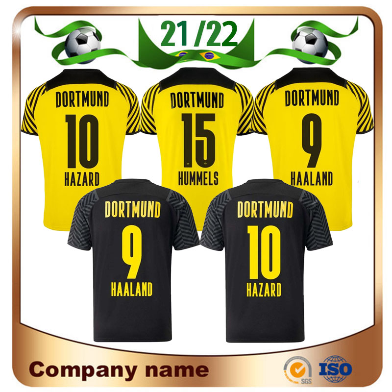 

21 22 Dortmund #11 REUS Soccer Jersey 2021 Home M.GOTZE SCHULZ BRANDT BELLINGHAM SANCHO HAALAND shirt HAZARD WITSEL Borussia football uniforms, Away patch