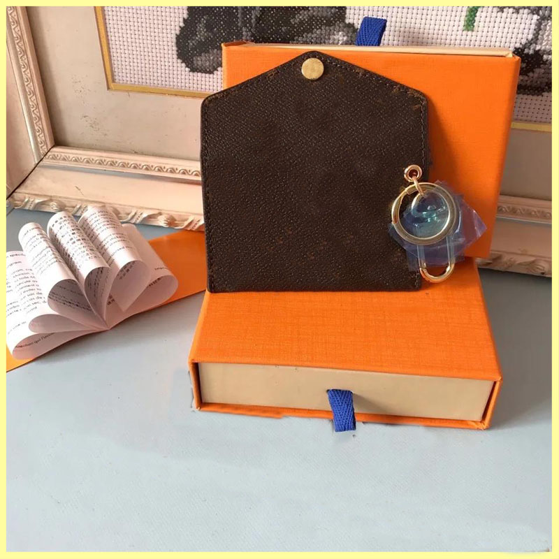 

Women Designer Letters Wallet Keychain Keyring For Mens Fashion Coin Purse Pendant Car Chain Charm Mini Bag Trinket Gift Accessories Nice